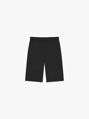 Black Fibres Shorts
