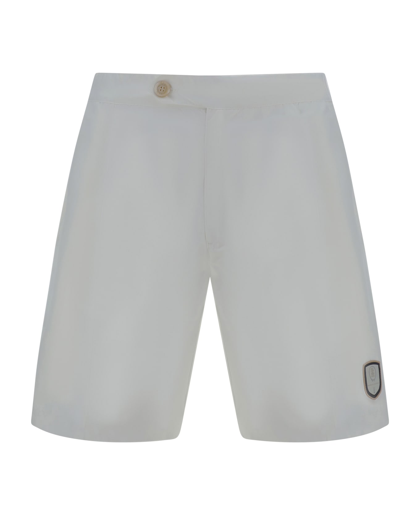 Brunello Cucinelli - White Polyester Shorts
