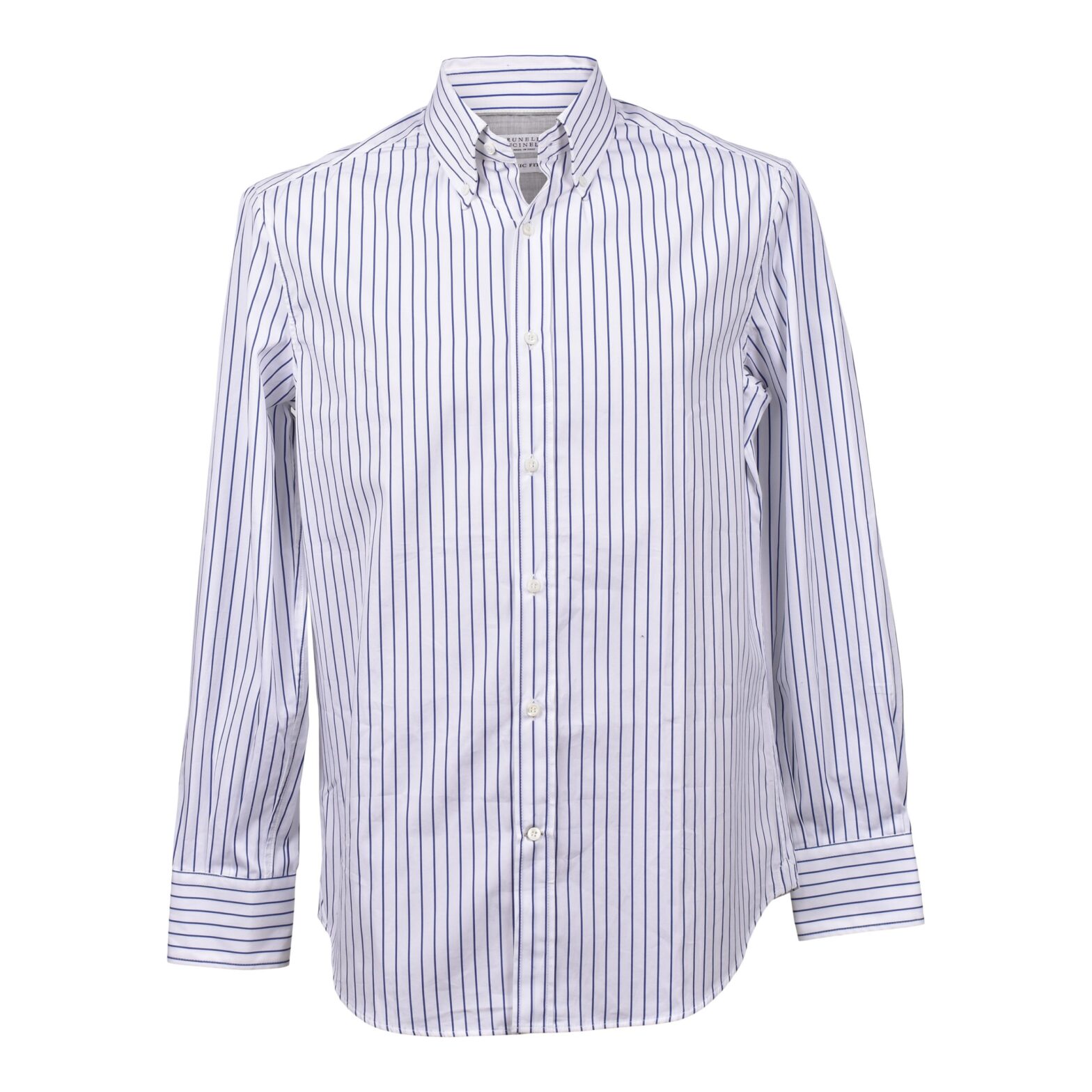 Brunello Cucinelli - White Cotton Shirt