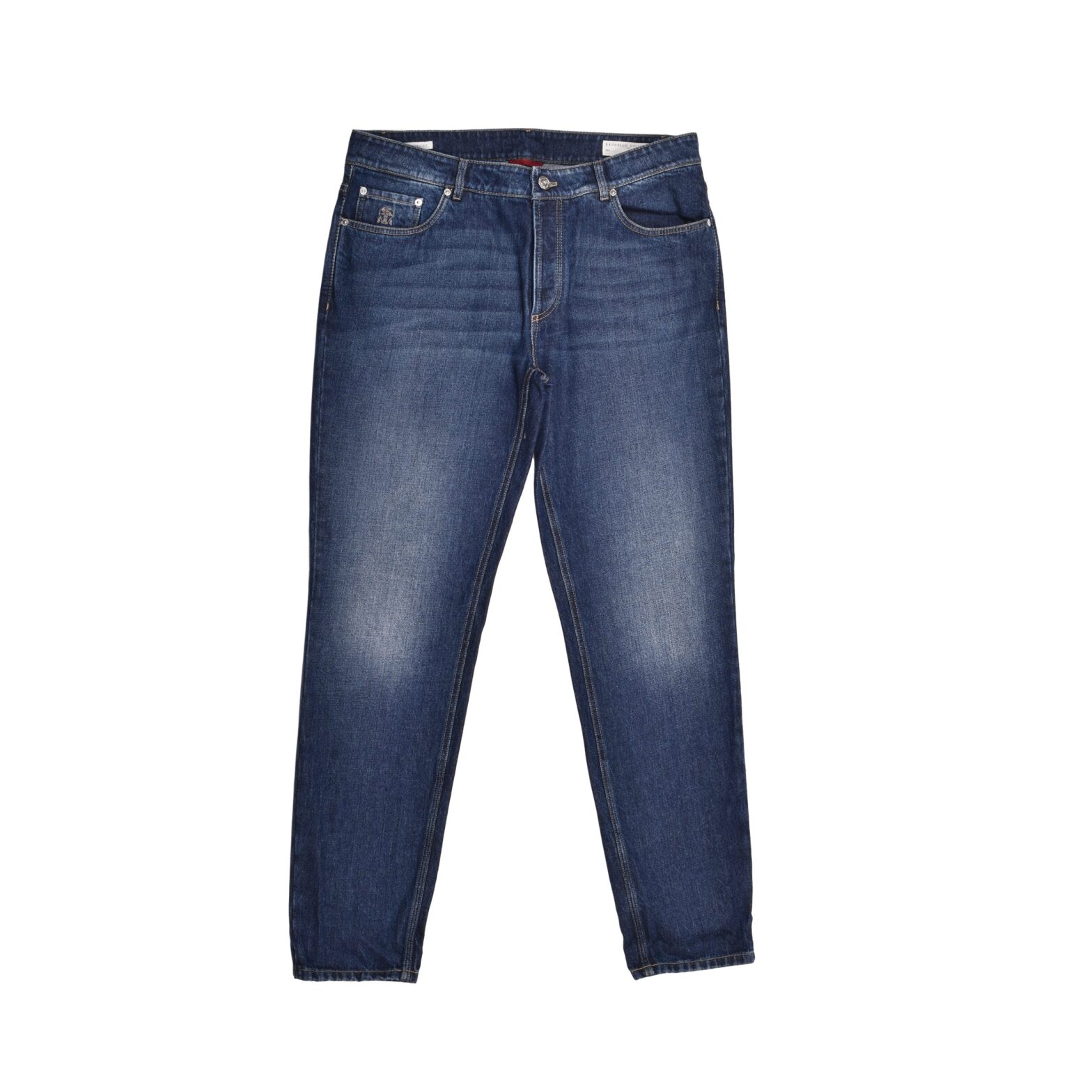 Brunello Cucinelli - Blue Cotton Jeans Denim