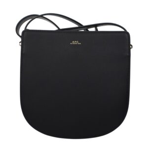 Black Leather Crossbody Bag