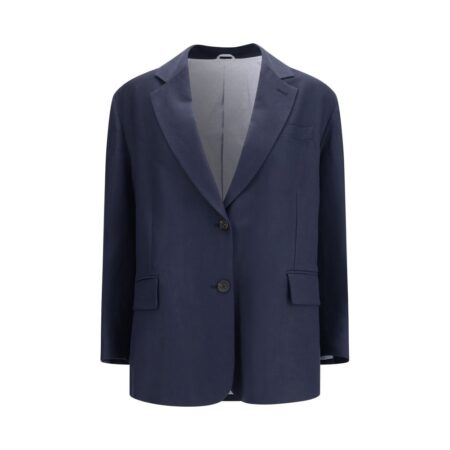 Blue Viscose Coat