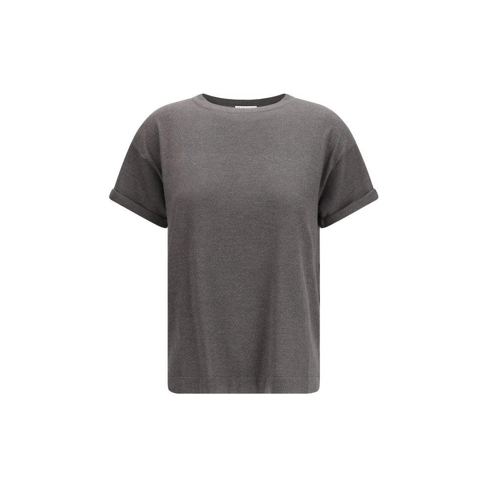 Brunello Cucinelli - Gray Nylon T-Shirt