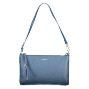 Blu Leather Woman Bag