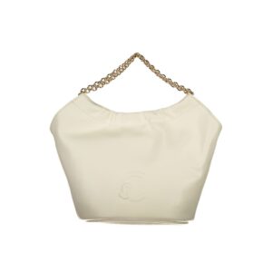 White Leather Woman Handbag