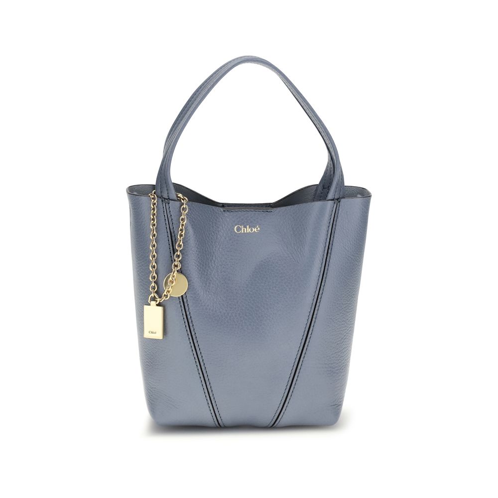 Chloé - Blue Calf Leather Bos Taurus Shoulder Bag