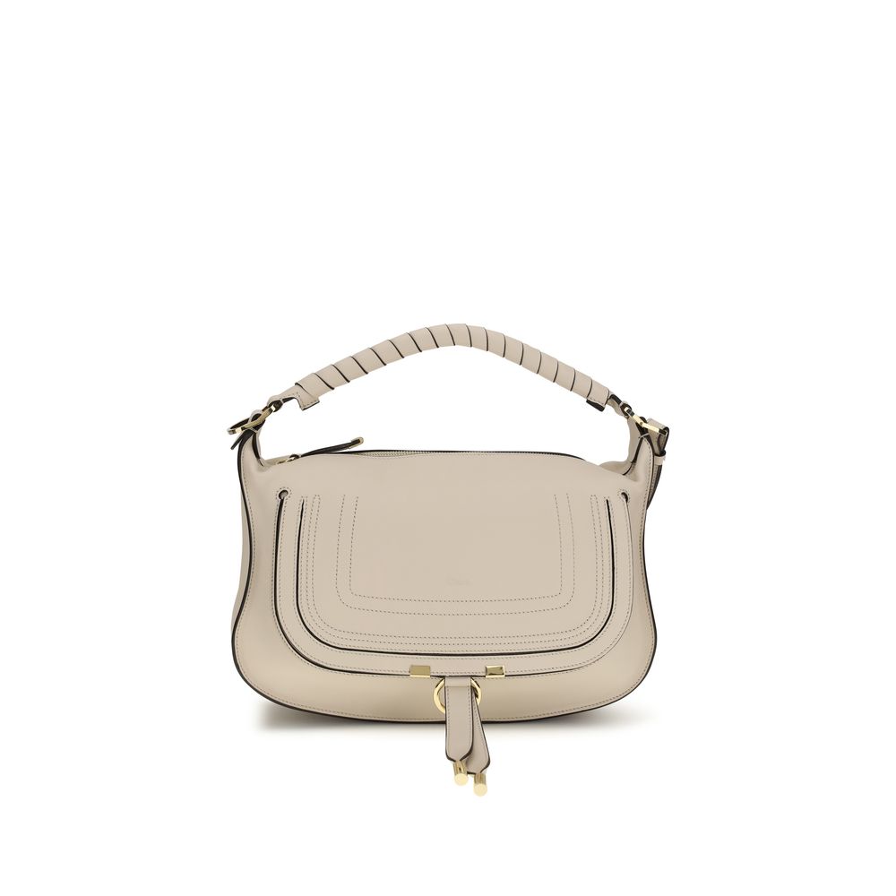 Chloé - Beige Calf Leather Bos Taurus Shoulder Bag