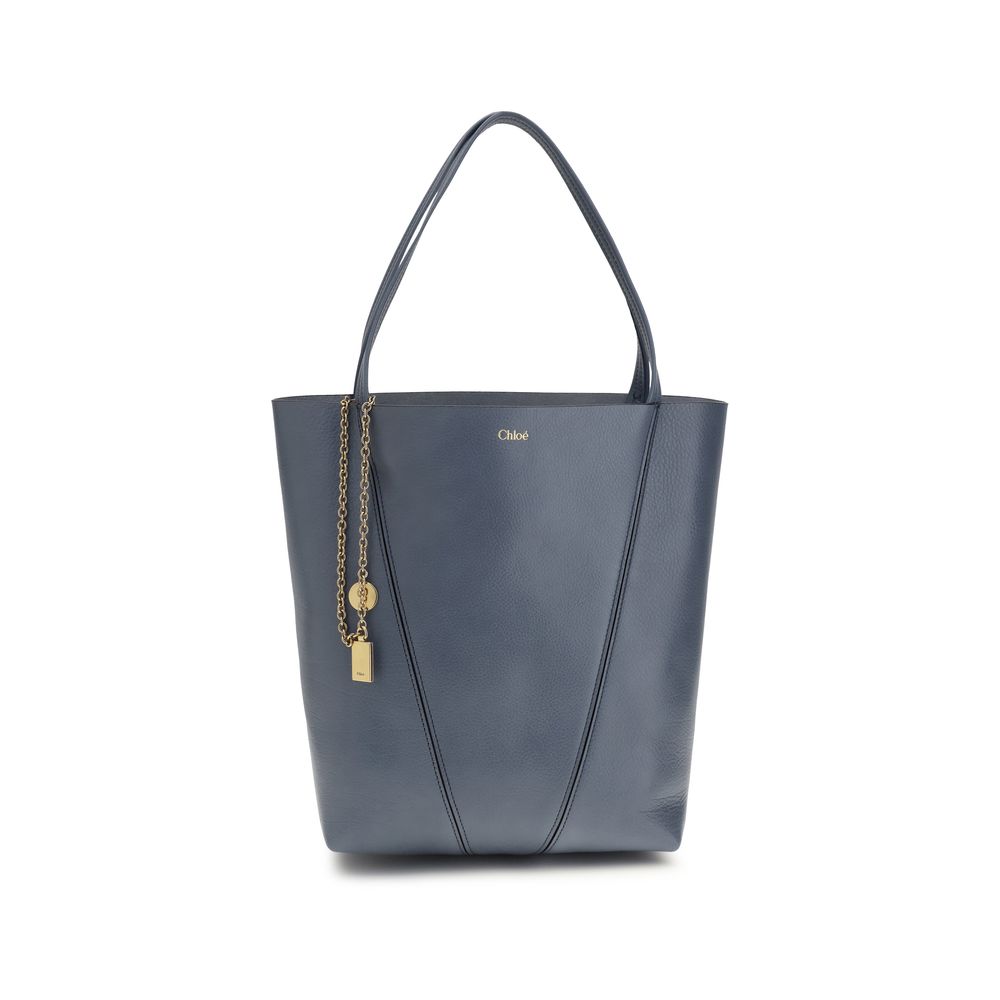 Chloé - Blue Calf Leather Bos Taurus Shoulder Bag
