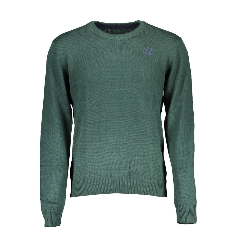 Gianmarco Venturi - Verde Cotton Men Sweater