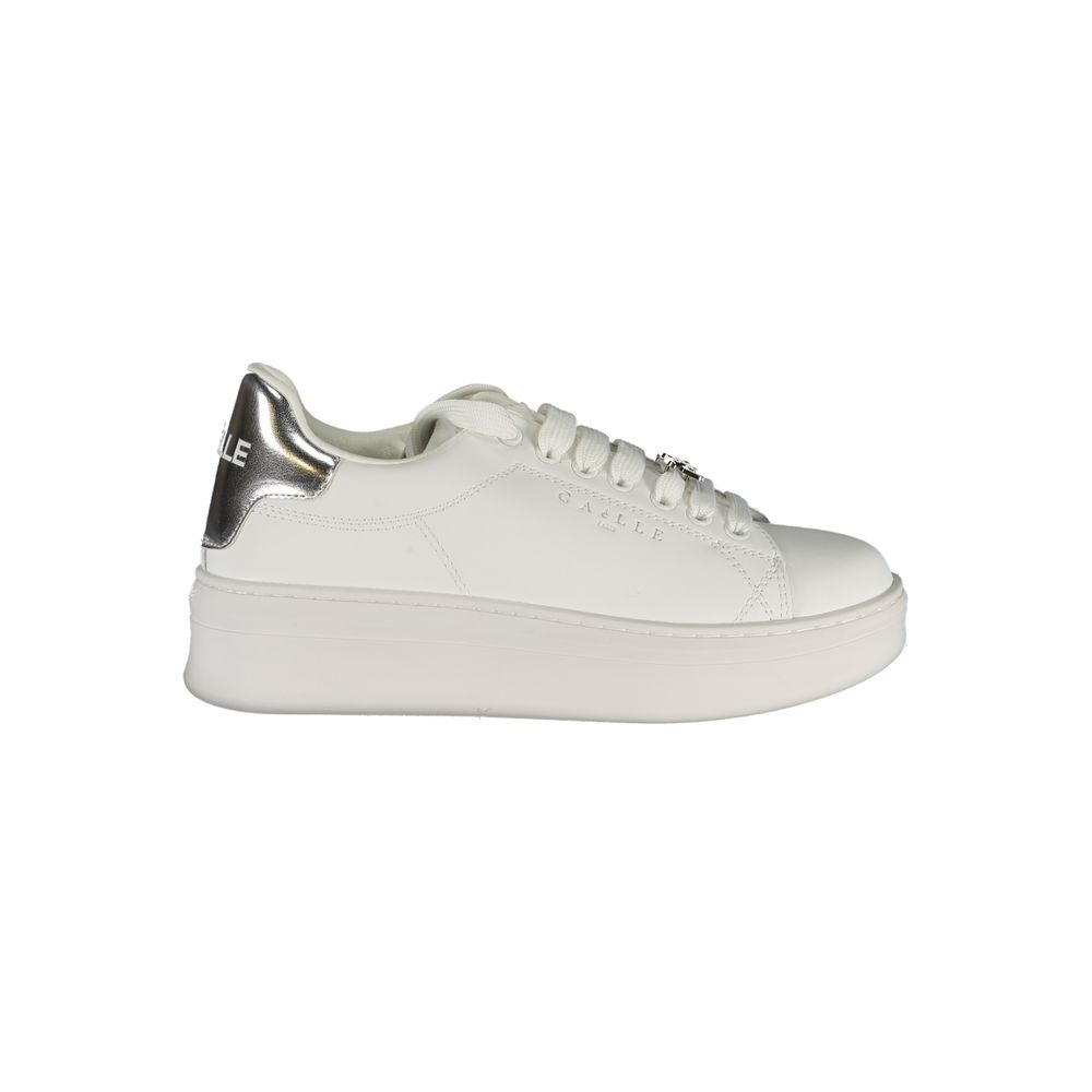 Gaelle Paris - Bianco Poliuretano Women Sneaker