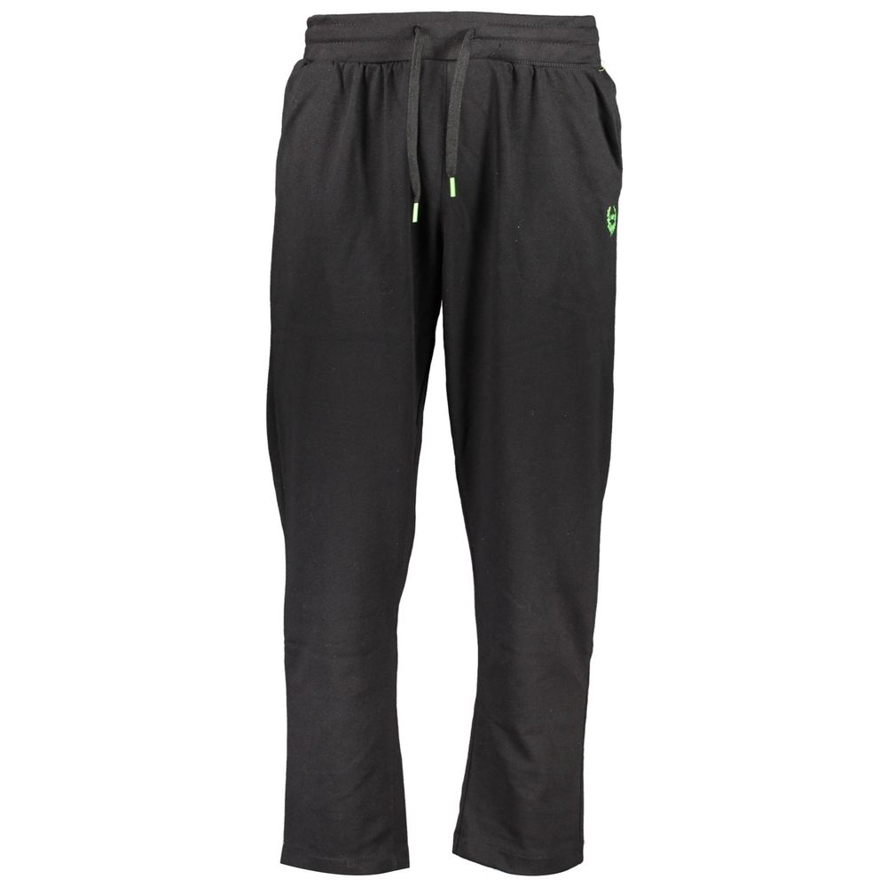 Gianmarco Venturi - Black Cotton Men’s Sweatpant
