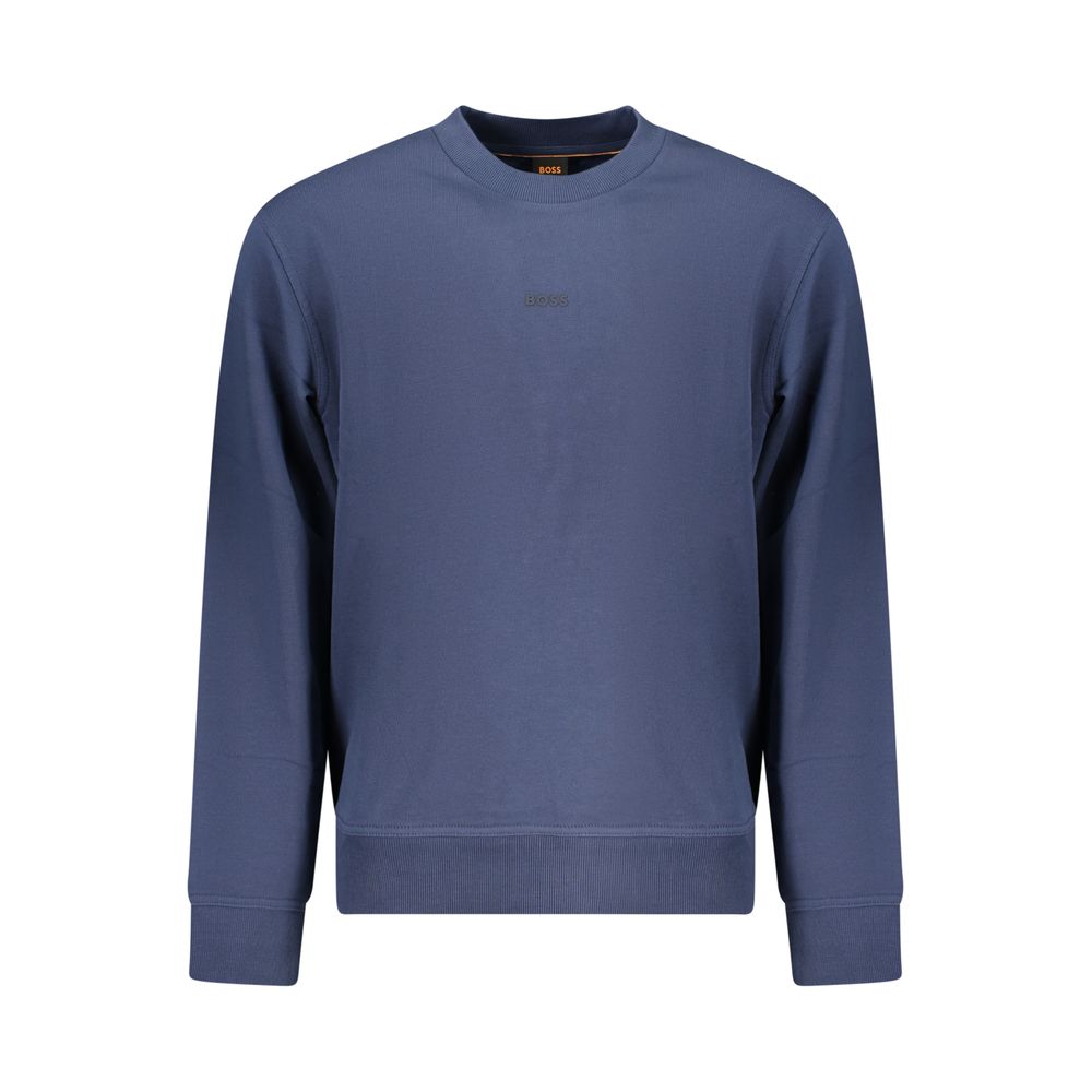 Hugo Boss - Blue Cotton Men’s Sweatshirt