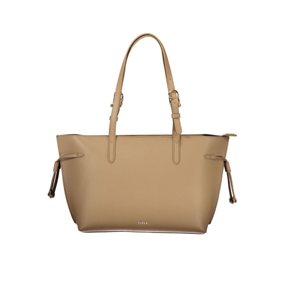 Furla - Marrone Leather Woman Handbag