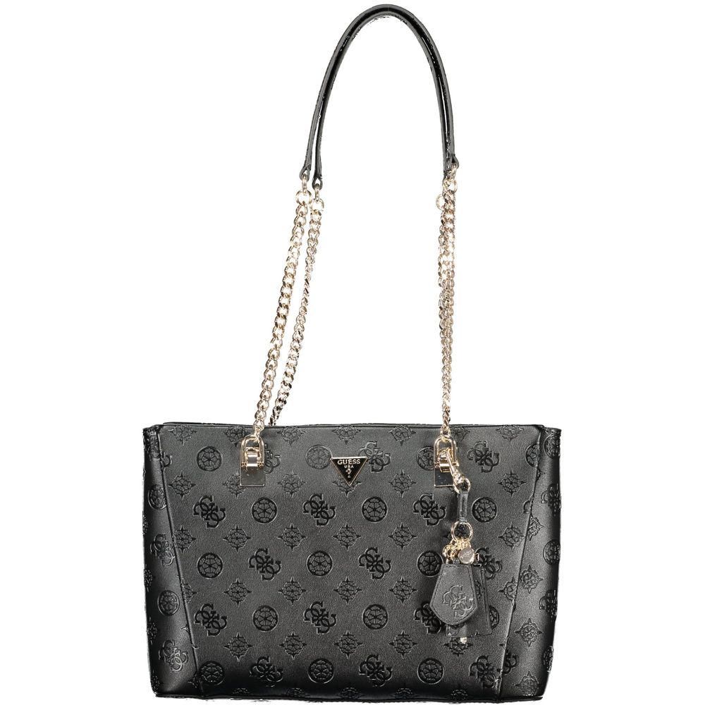 Guess Jeans - Nero Poliuretano Women Handbag