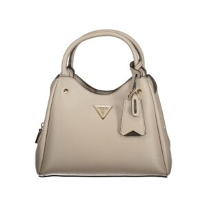 Grigio Poliuretano Women Handbag