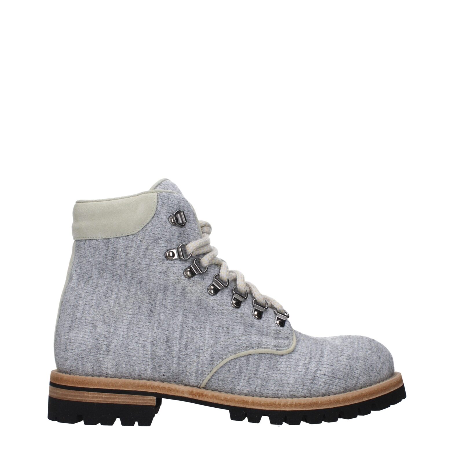 Eleventy - Gray Fabric Ankle Boots