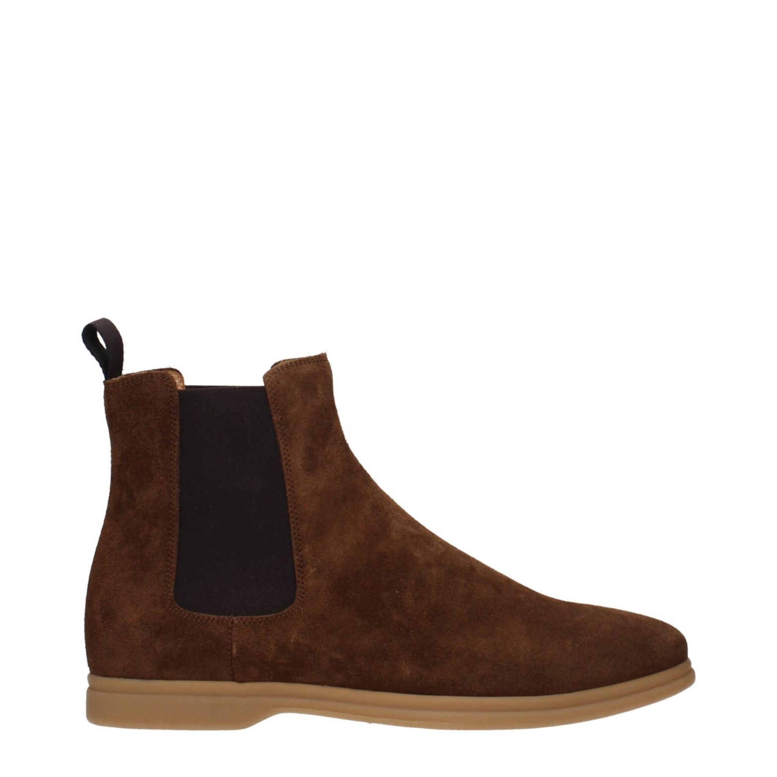 Eleventy - Brown Leather Ankle Boots