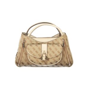 Beige Poliuretano Women Handbag