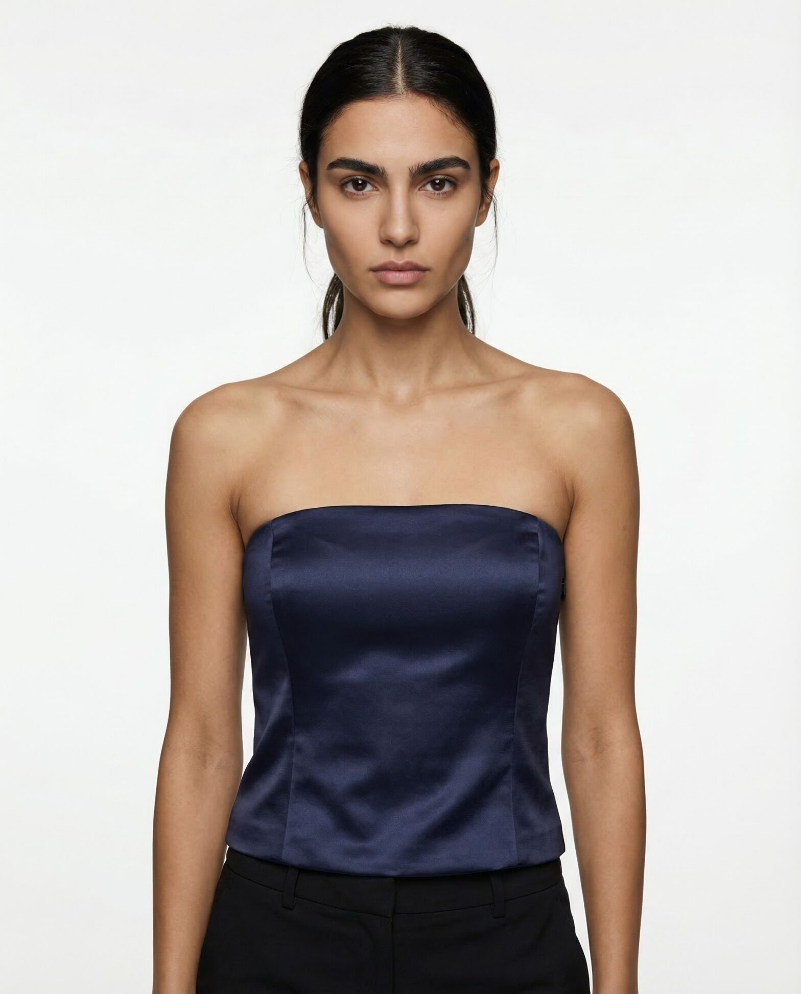 Brunello Cucinelli - Blue Acetate Bodysuit