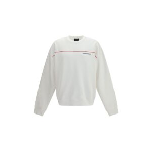 White Cotton Sweatshirt