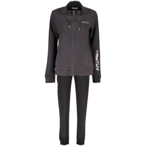 Black Cotton Sweatshirt