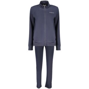 Blue Cotton Women's Sweatshirt