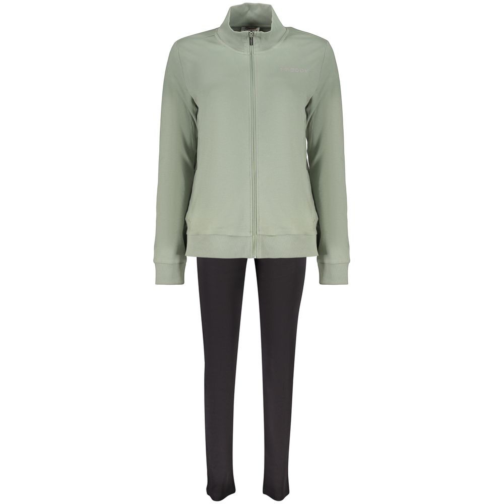 Freddy - Green Cotton Women Sweatshirt