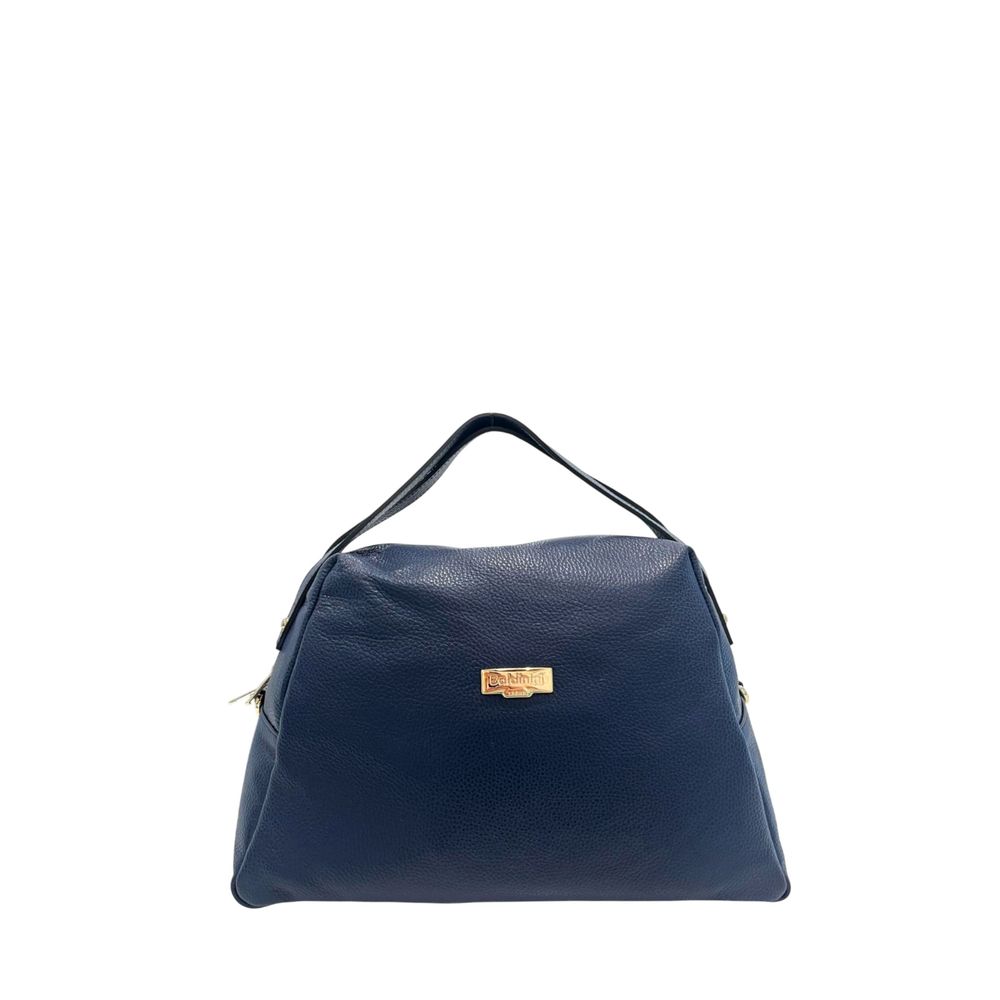 Baldinini Trend - Blue Cowhide Clutch Bag