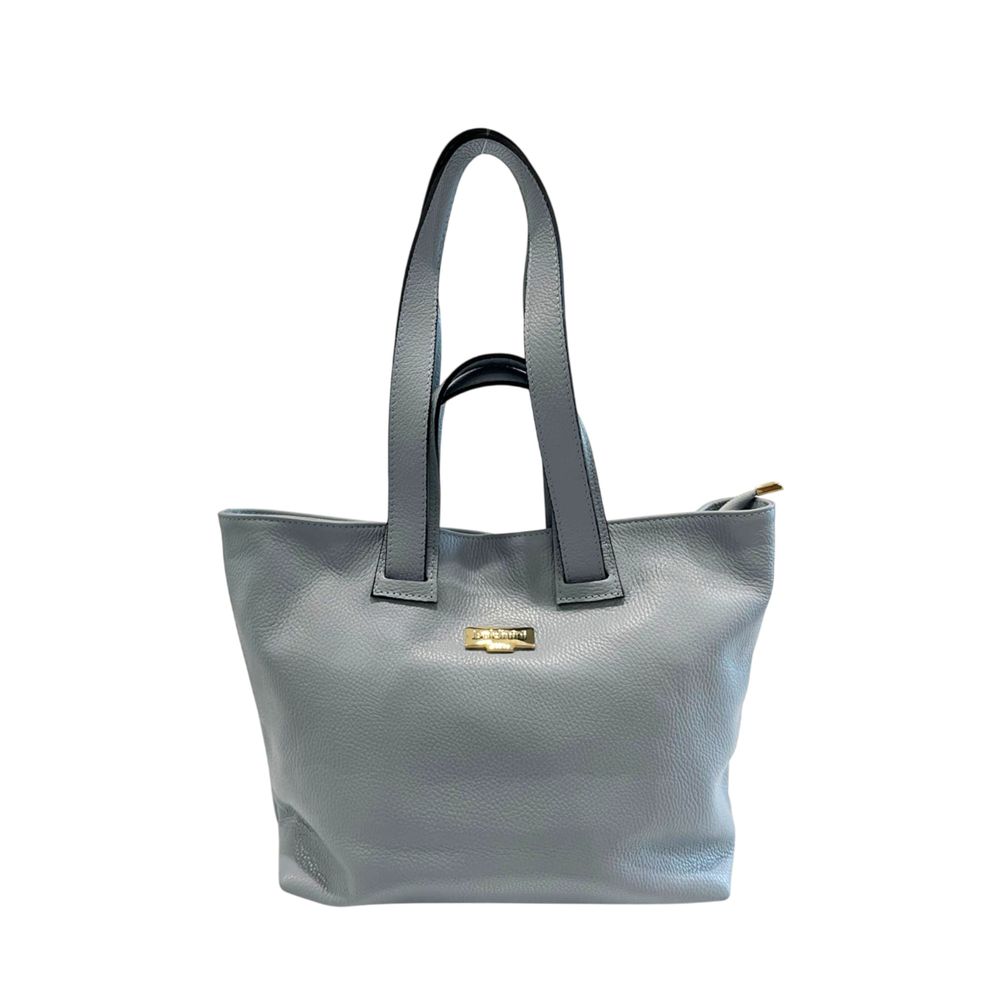 Baldinini Trend - Blue Cowhide Clutch Bag