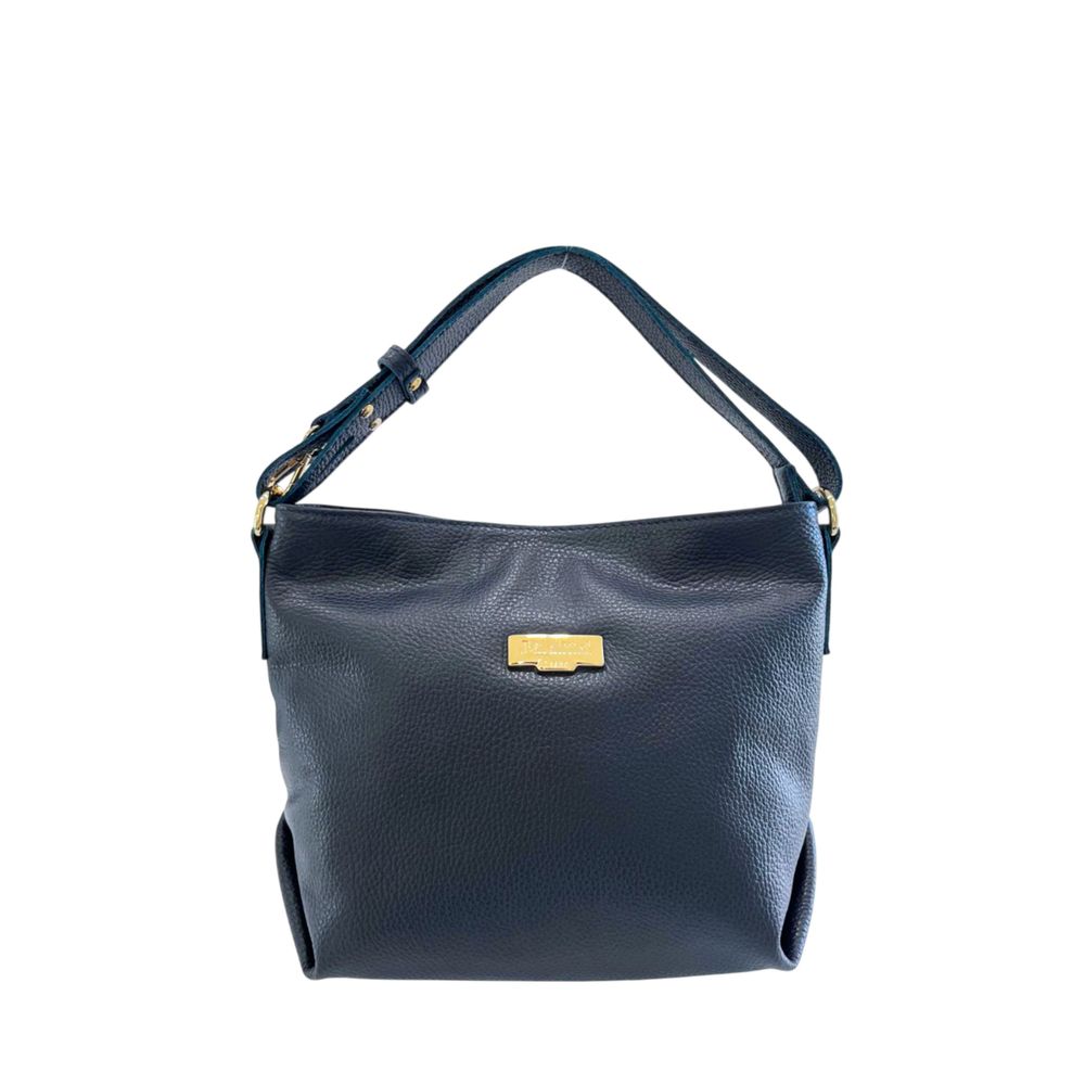Baldinini Trend - Blue Cowhide Clutch Bag
