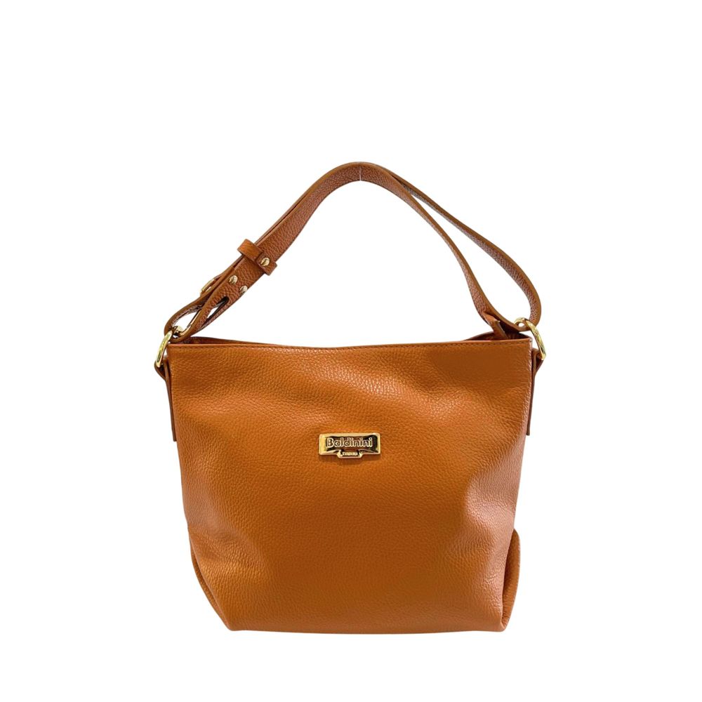 Baldinini Trend - Brown Cowhide Clutch Bag