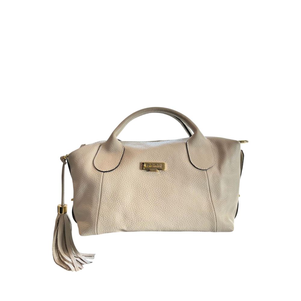 Baldinini Trend - Beige Leather Women Handbag