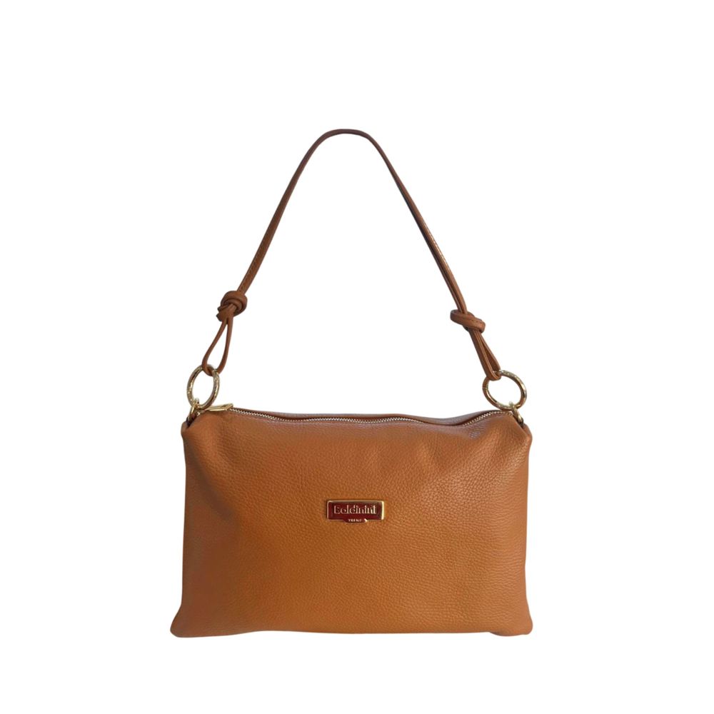 Baldinini Trend - Brown Cowhide Clutch Bag