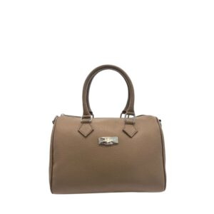 Brown Cowhide Shoulder Bag
