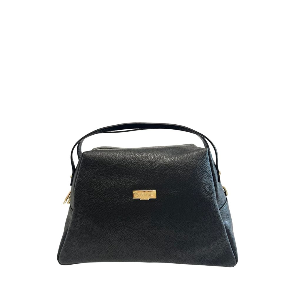 Baldinini Trend - Black Cowhide Clutch Bag