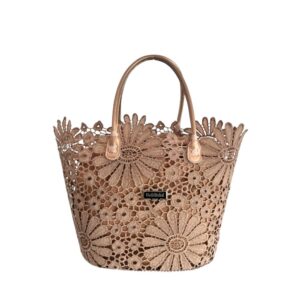 Brown PU Women Handbag