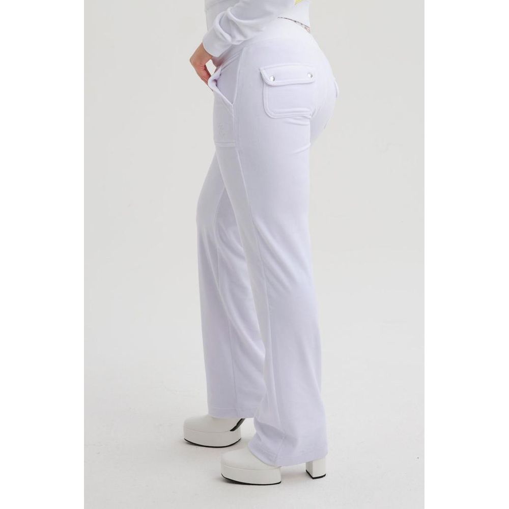 Juicy Couture - White Polyester Casual Pants