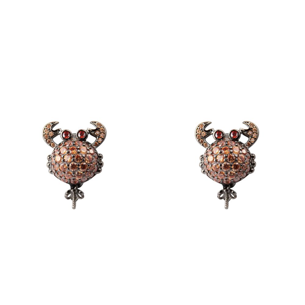 Lancaster - Bicolor Silver Earrings
