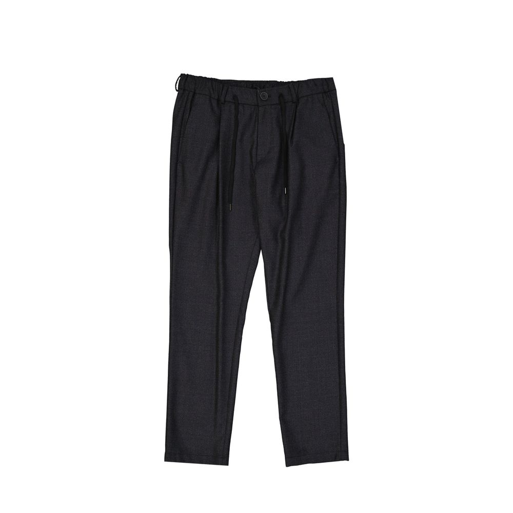 Herno - Gray Wool Casual Pants
