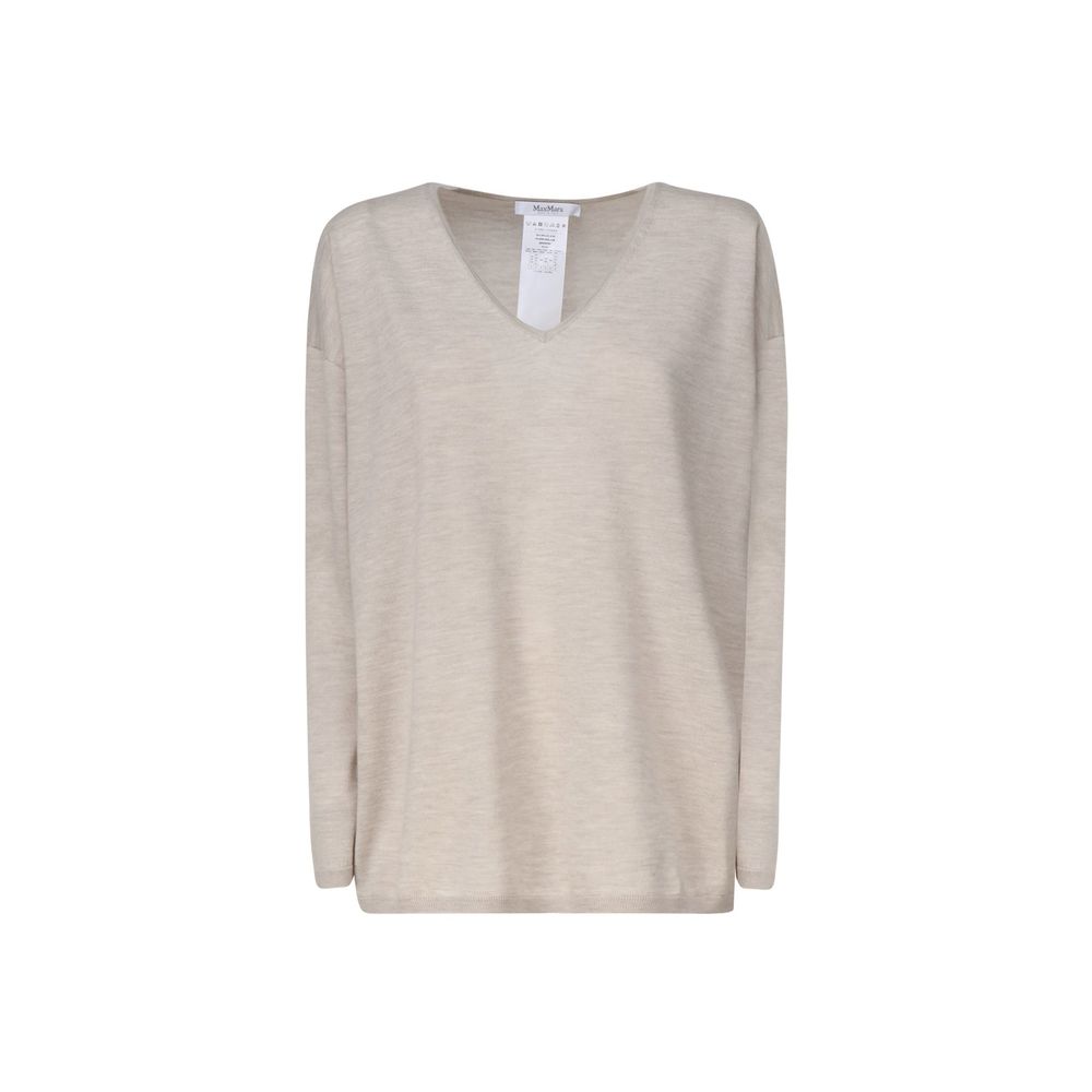 Max Mara - Beige Cashmere Sweater