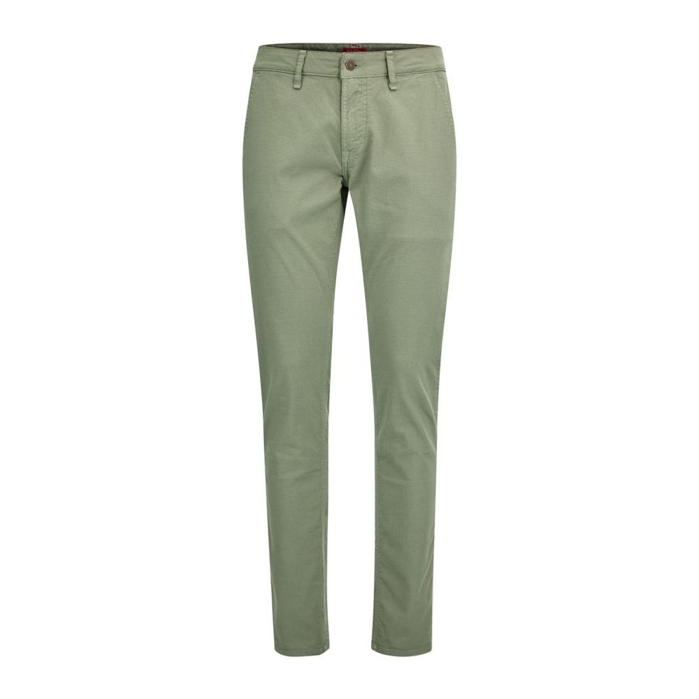 Guess - Green Cotton Casual Pants