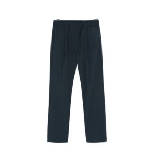 Gray Elastane Casual Pants
