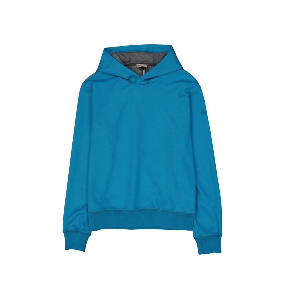 Herno - Blue Polyester Sweatshirt