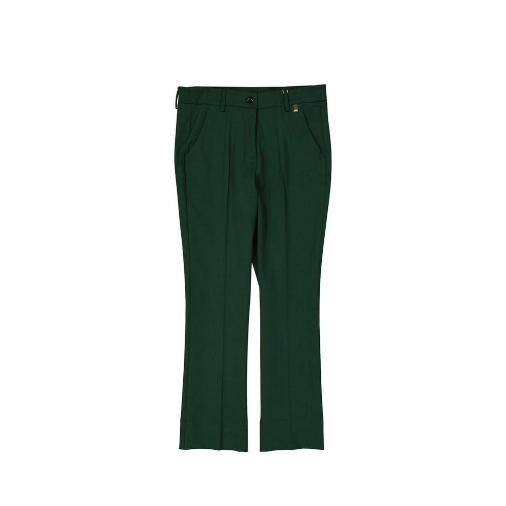 Herno - Bicolor Elastane Cropped Pants