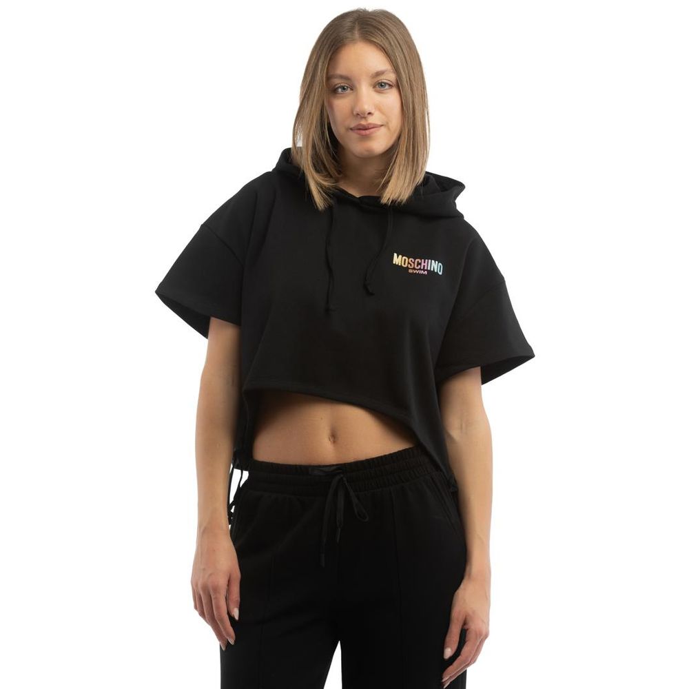 Moschino - Black Cotton Sweatshirt