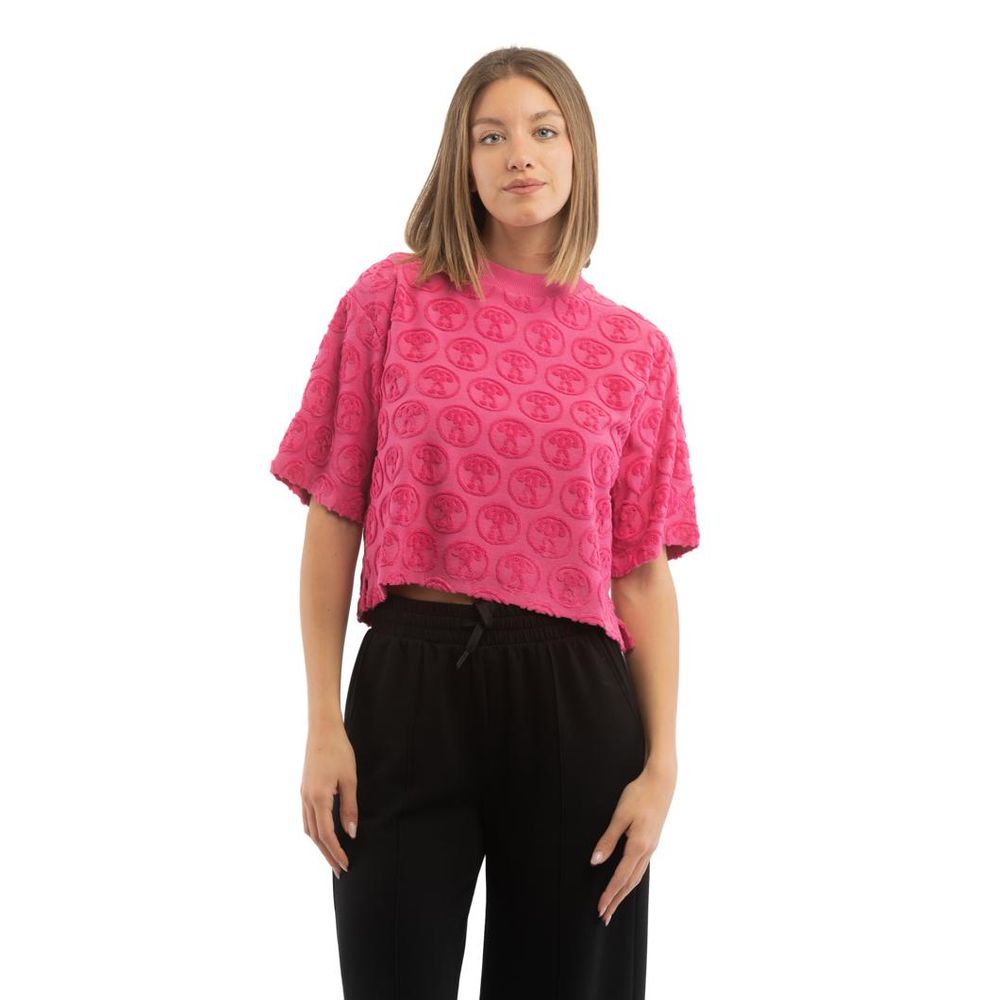Moschino - Fuchsia Cotton T-Shirt