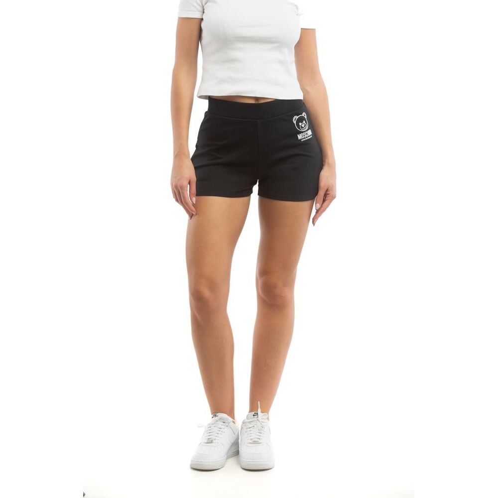 Moschino - Black Cotton Shorts