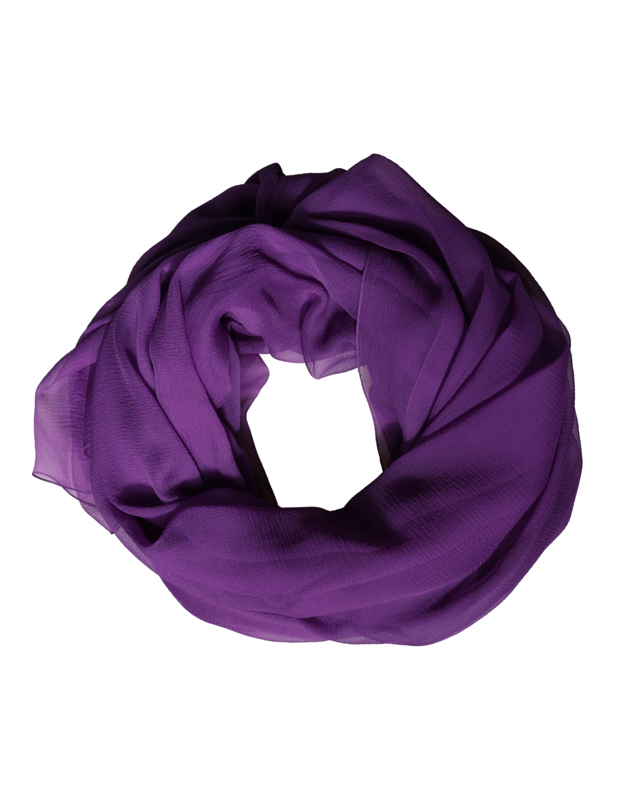 Dolce & Gabbana - Purple Silk Neck Wrap Shawl Stole 200cm x 134cm Scarf