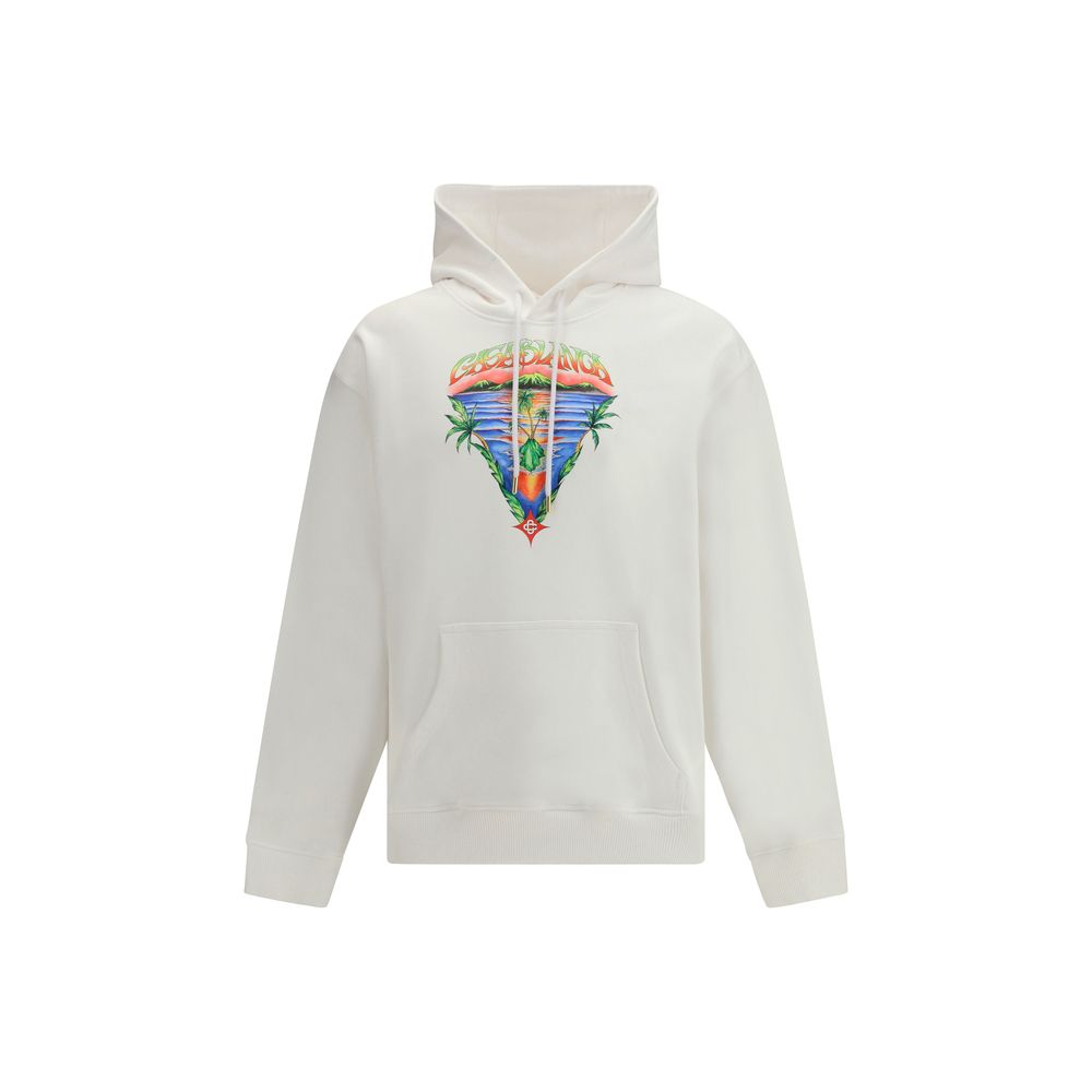 Casablanca - White Cotton Sweatshirt