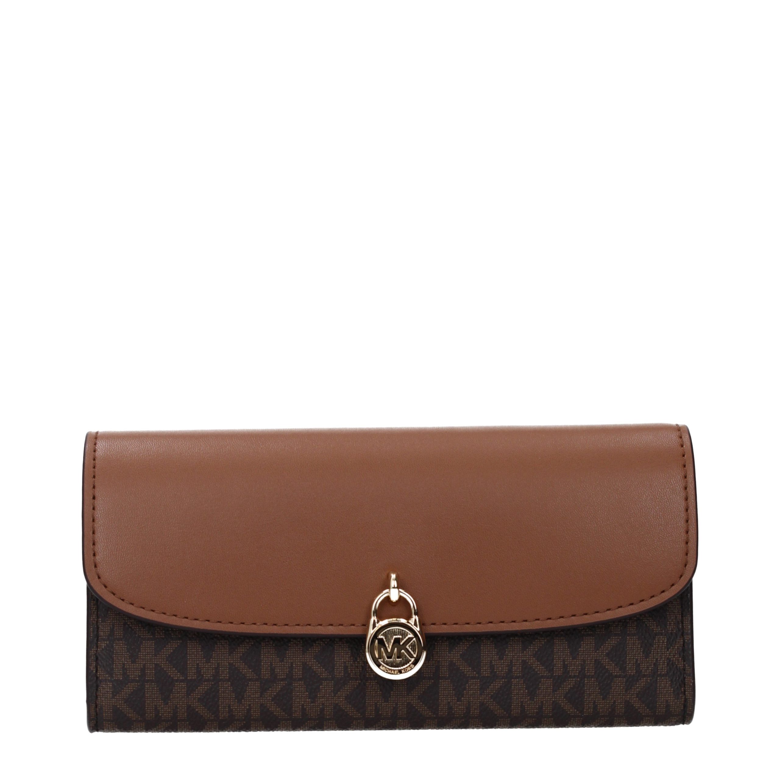 Michael Kors - Brown Fabric Wallet